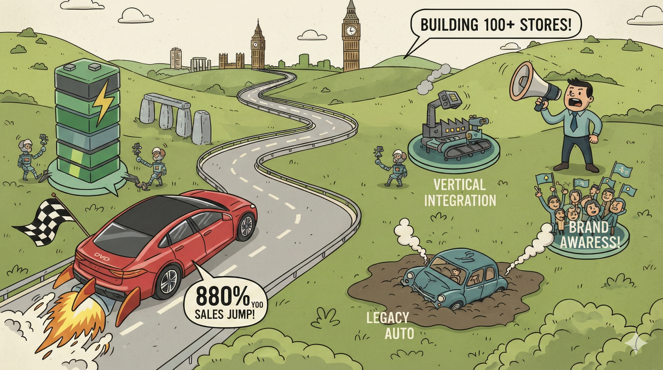 BYD: Making Inroads in the UK